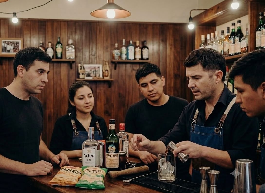 Capacitación de bartenders Dream Drinks