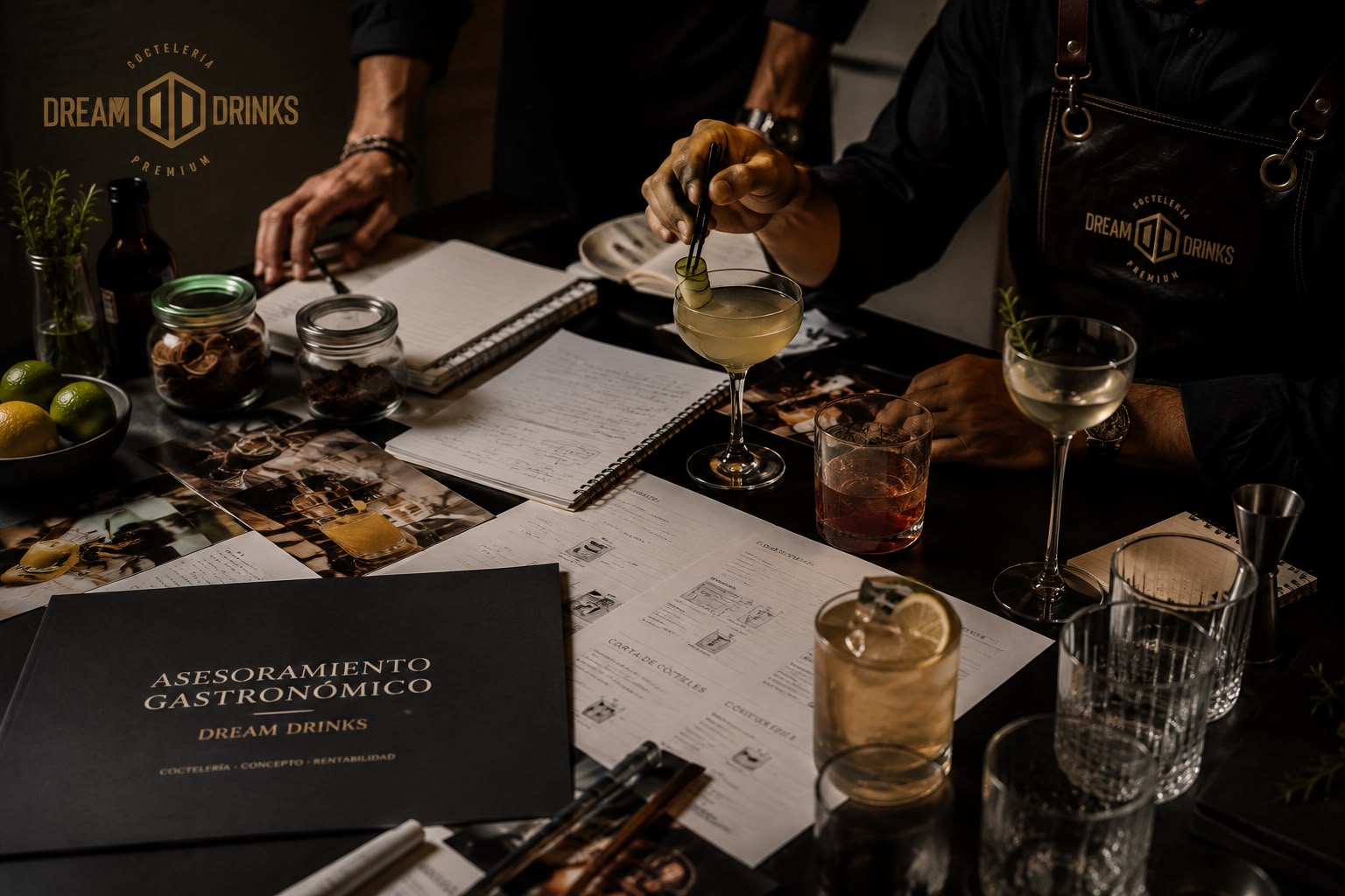 Asesoramiento gastronómico Dream Drinks